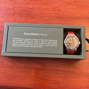 Withings Green Scanwatch Nova fitness watch